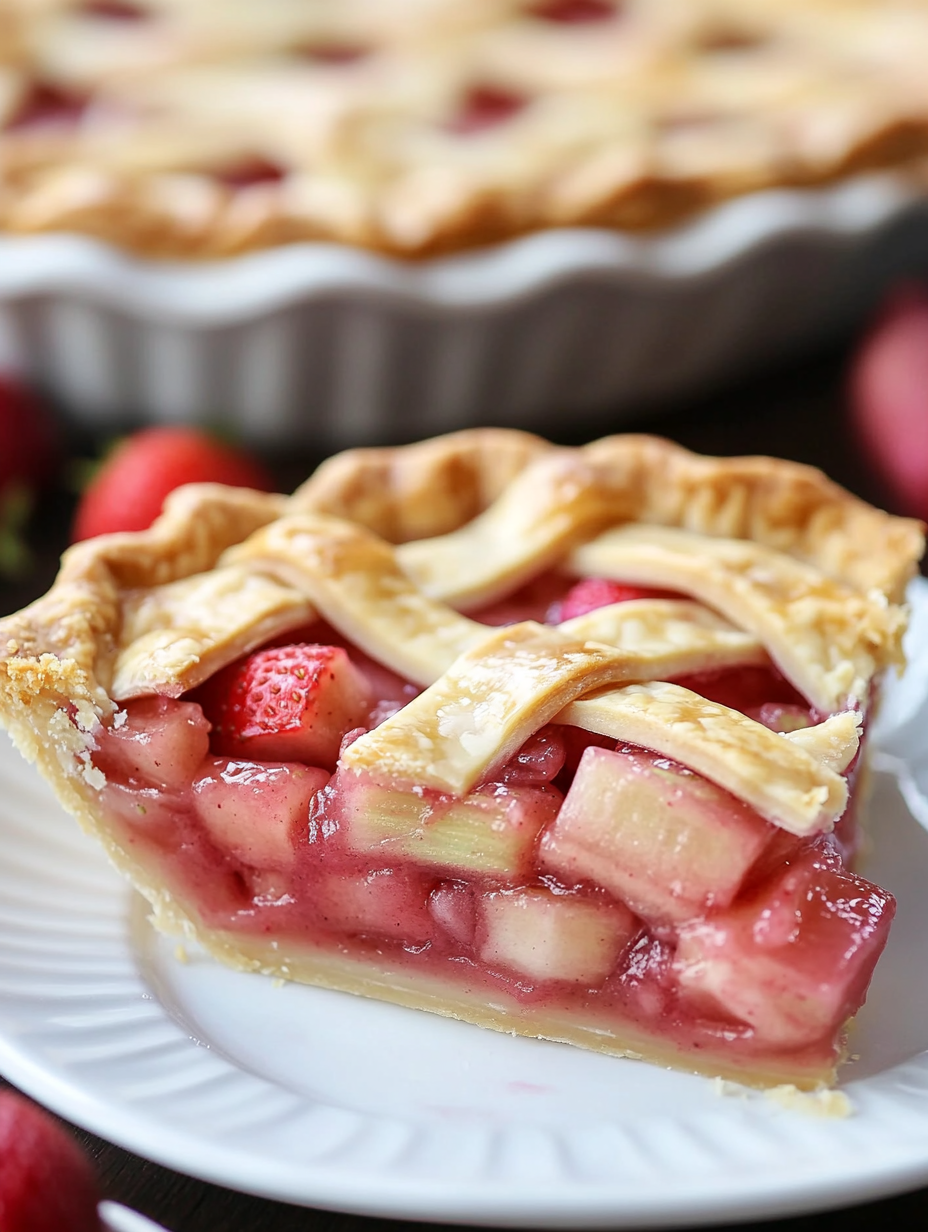 Strawberry Rhubarb Pie Recipe for the Perfect Dessert