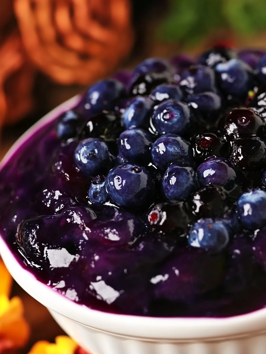 Blueberry Jell-O Salad