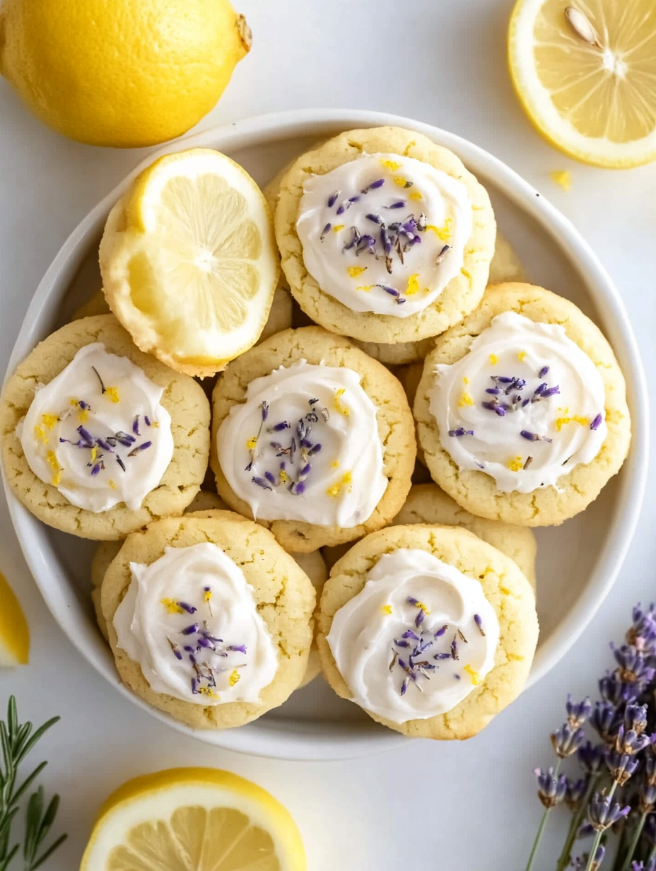 Lemon Lavender Cookies (in less than 30 minutes)