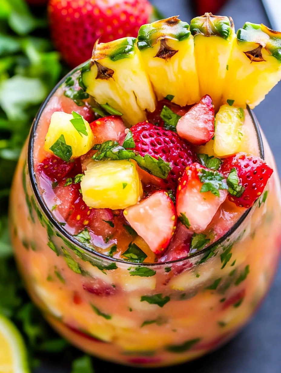 Strawberry Pineapple Salsa – A Fresh and Fruity Twist