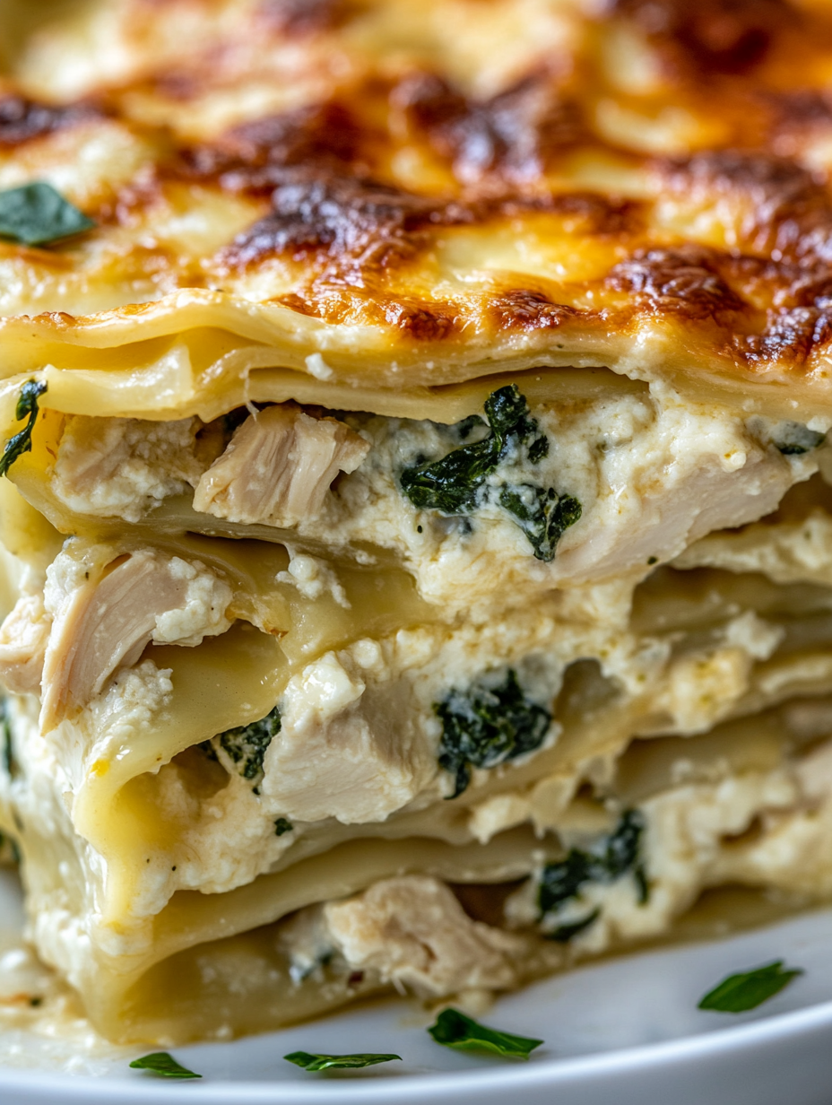 Creamy Chicken Lasagna Recipe