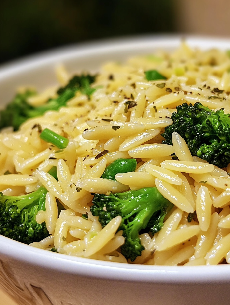 Orzo with Broccoli