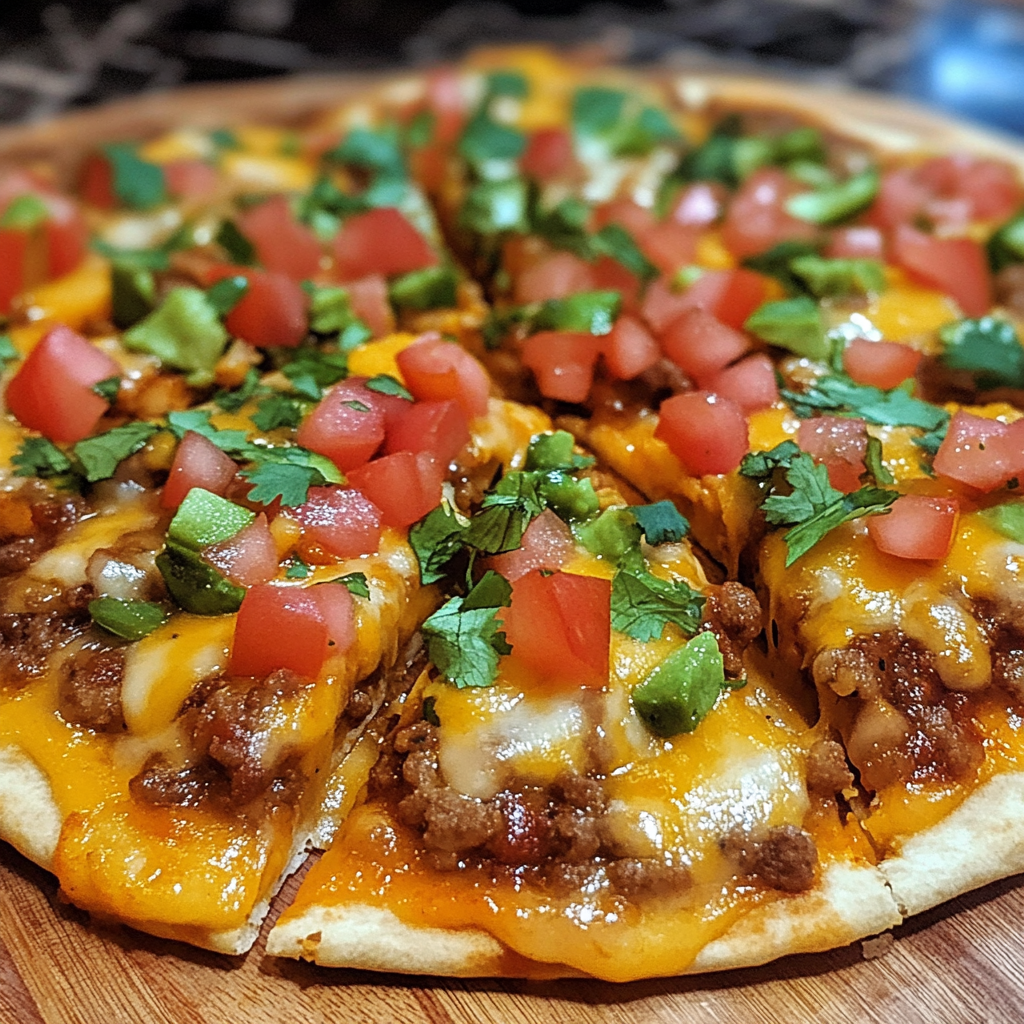 Homemade Mexican Pizza