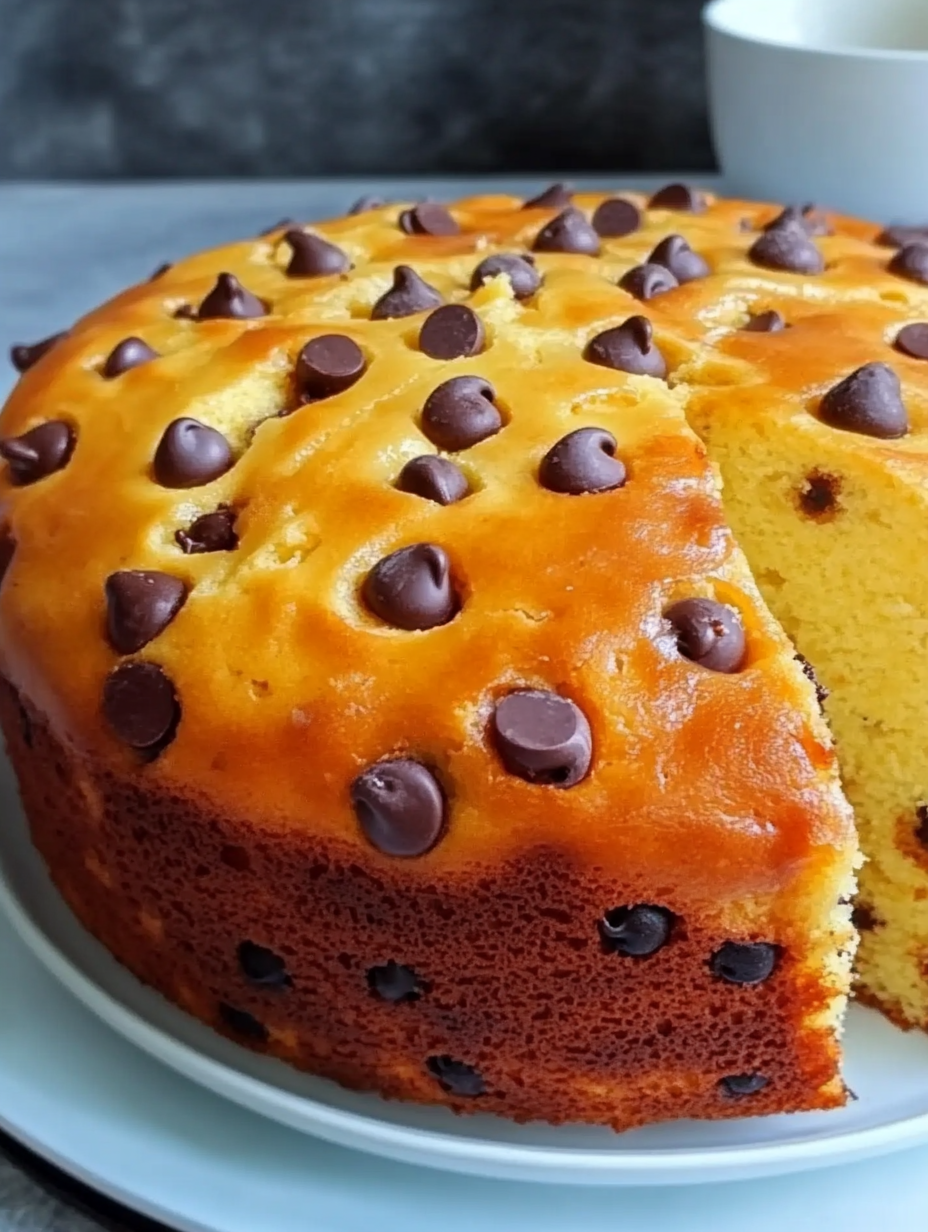 6-Pot Yogurt & Chocolate Chip Cake – The Foolproof Recipe That Will Melt in Your Mouth