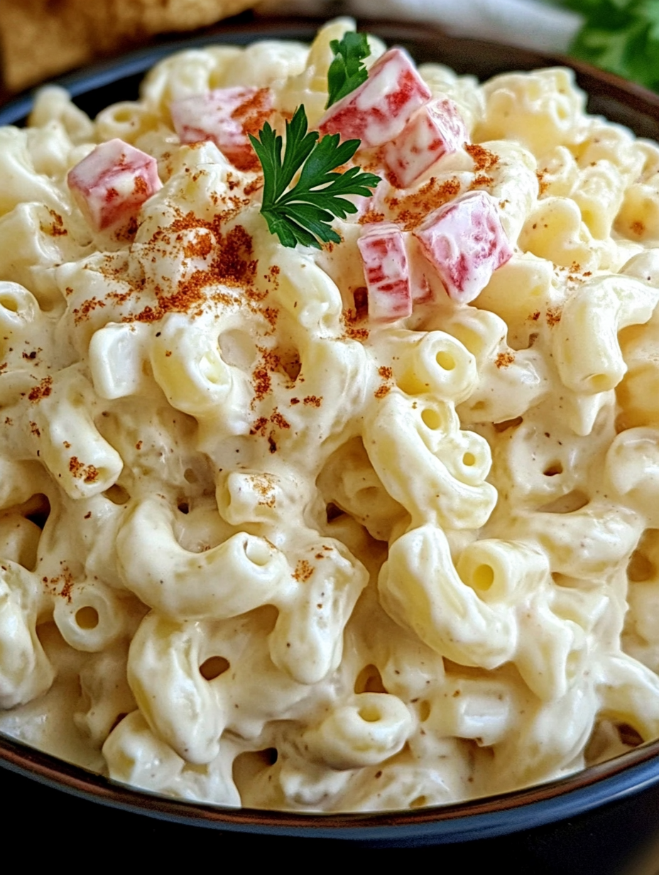 Sweet Amish Macaroni Salad