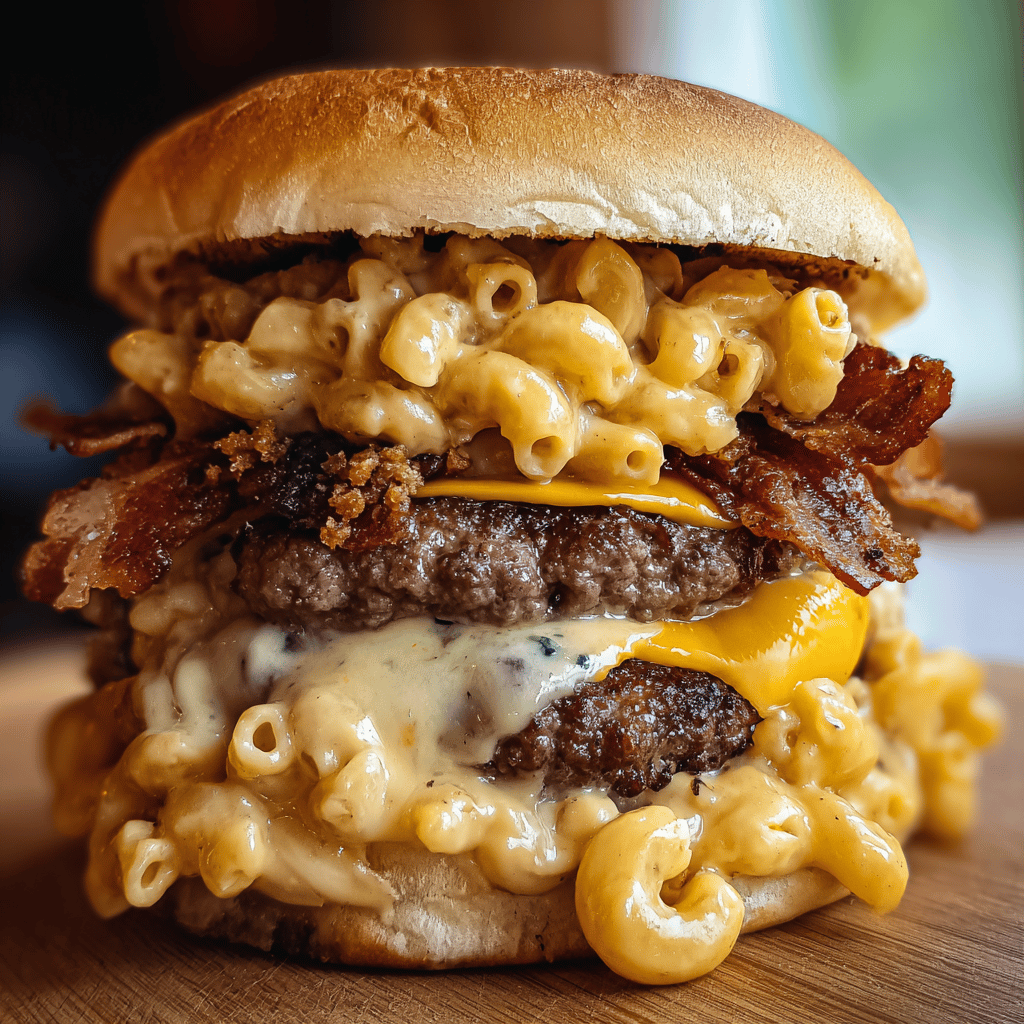 Bacon Ranch Mac ‘n’ Cheese Burger: Ultimate Comfort Food Recipe