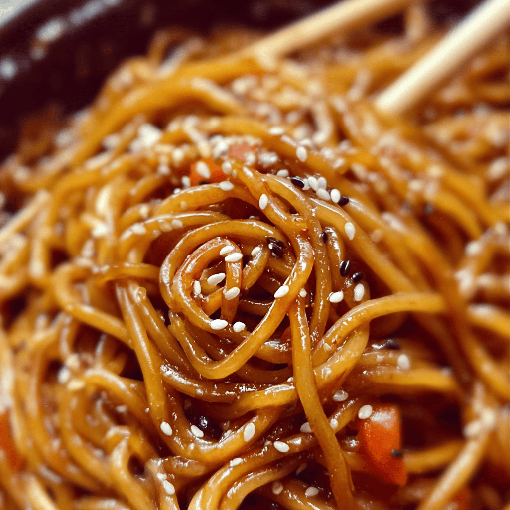 Easy Hibachi Noodles