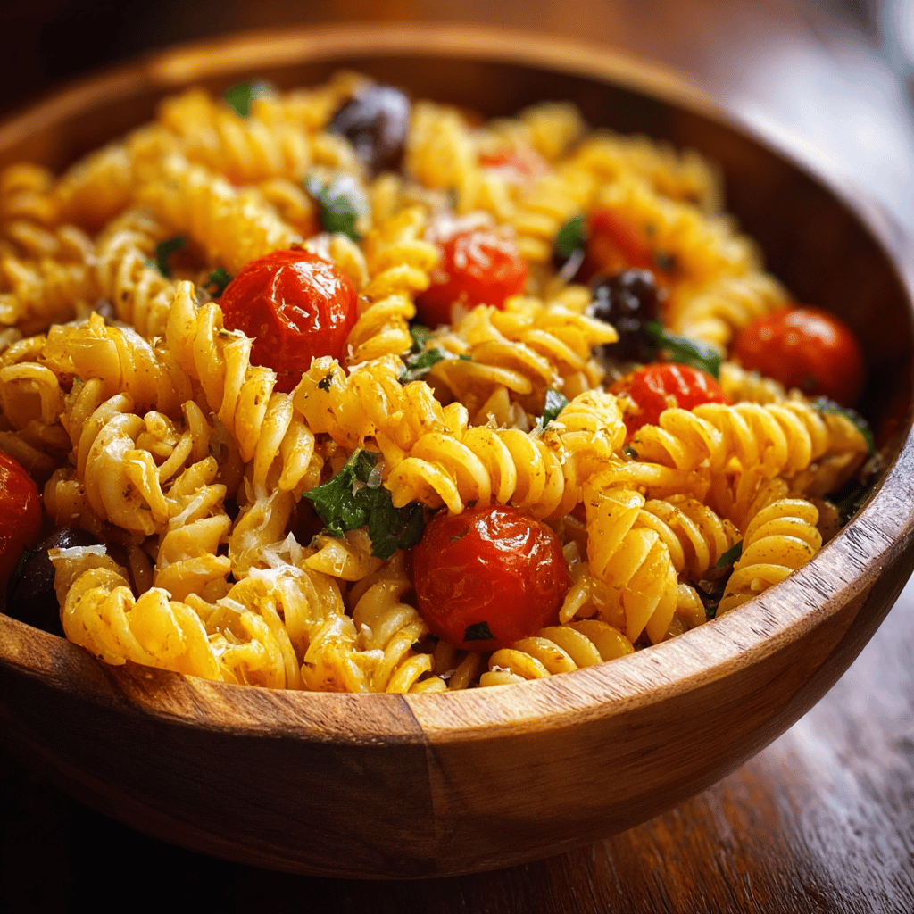 Italian Pasta Salad (Vegetarian)