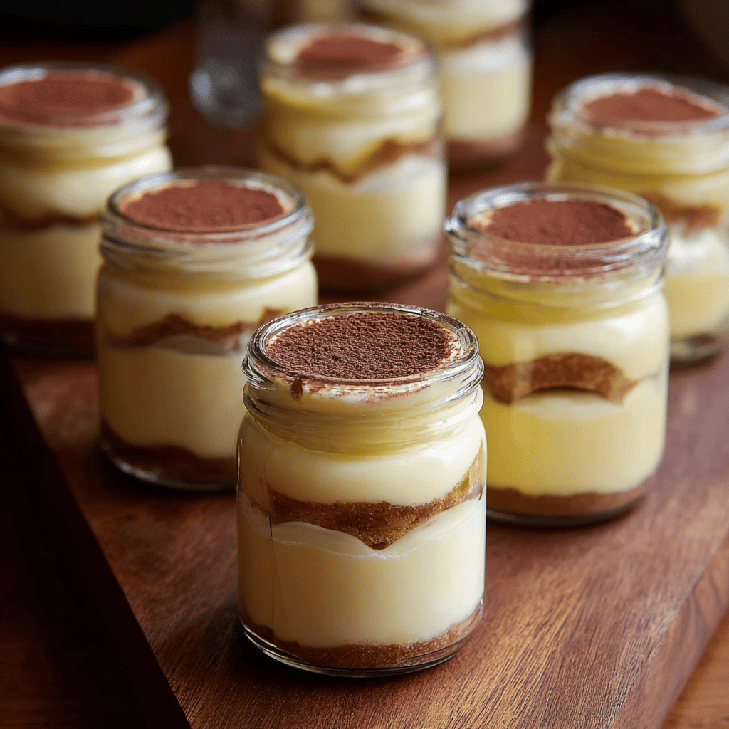 Mini Tiramisu Jars
