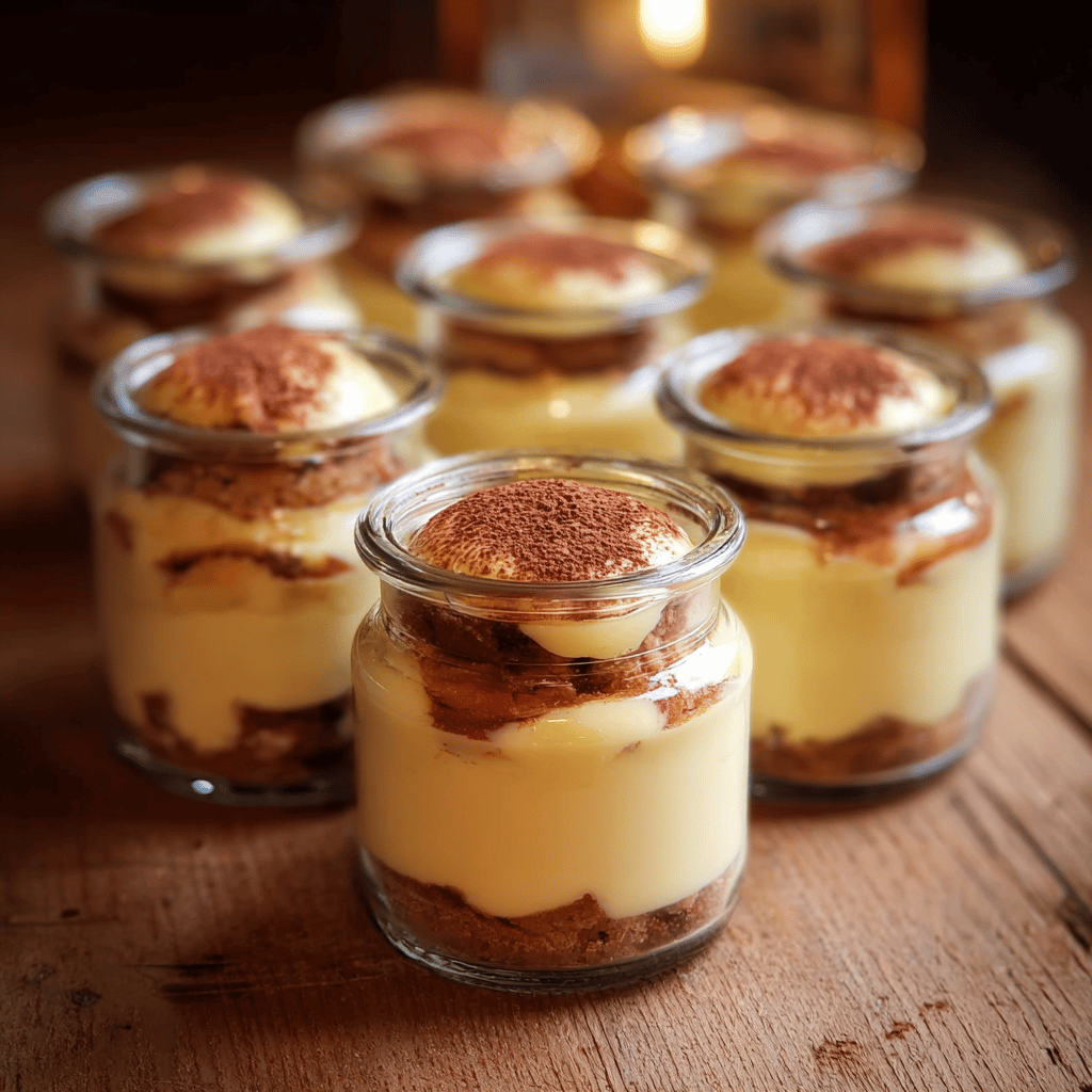 Mini Tiramisu Jars