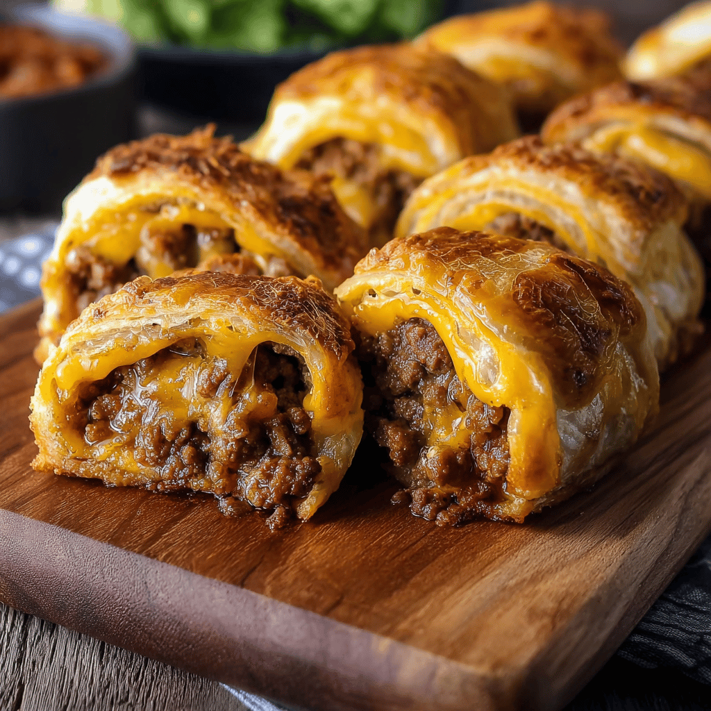 Cheeseburger Rollups