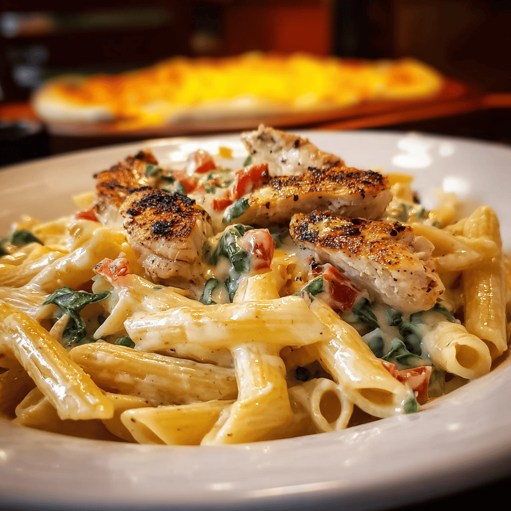 Creamy Tuscan Garlic Chicken Pasta