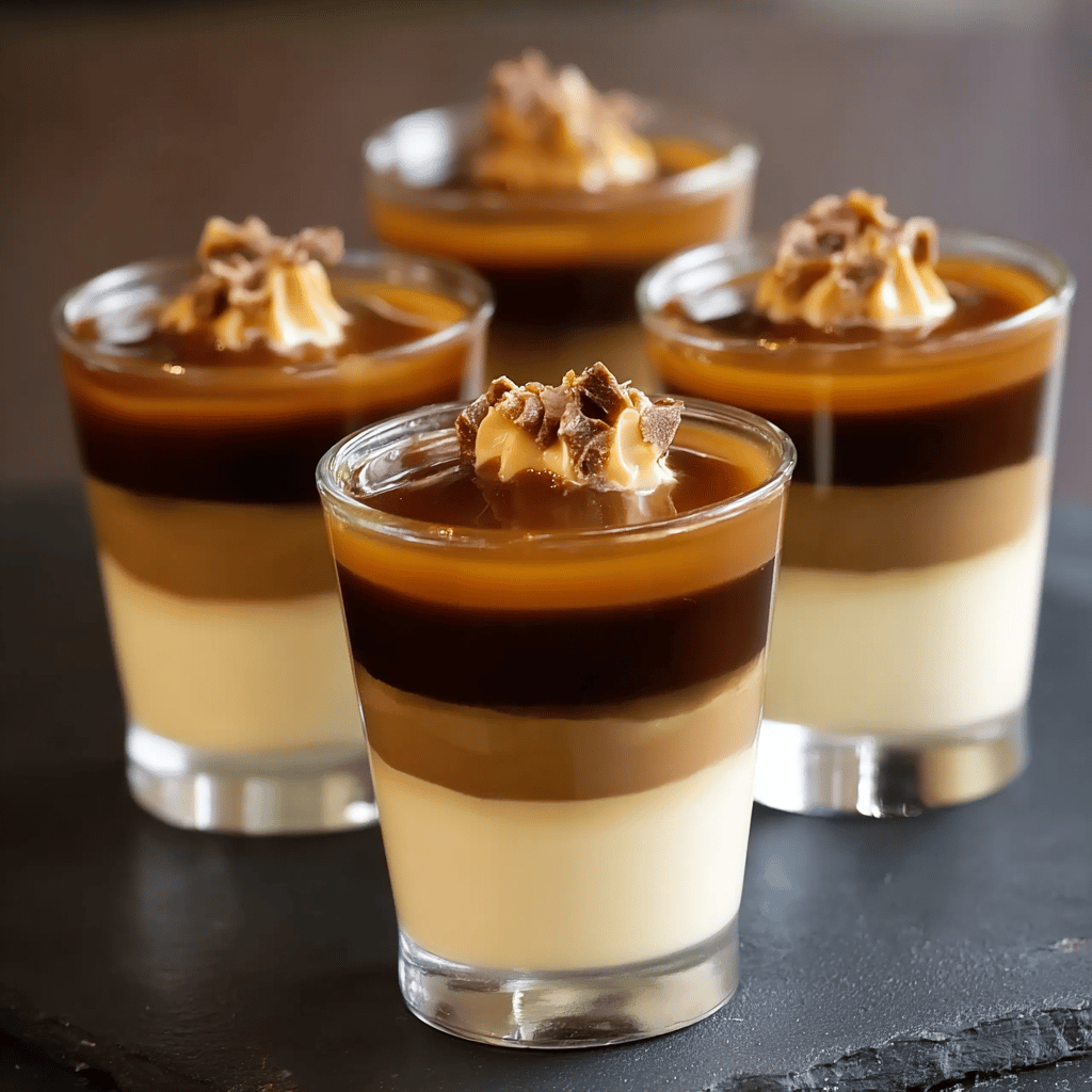 Caramel Macchiato Jello Shots