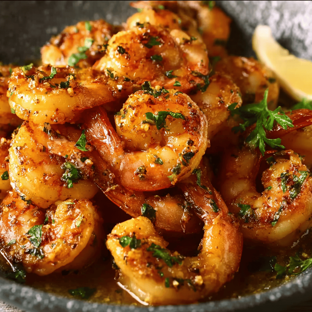 Honey Butter Old Bay Shrimp