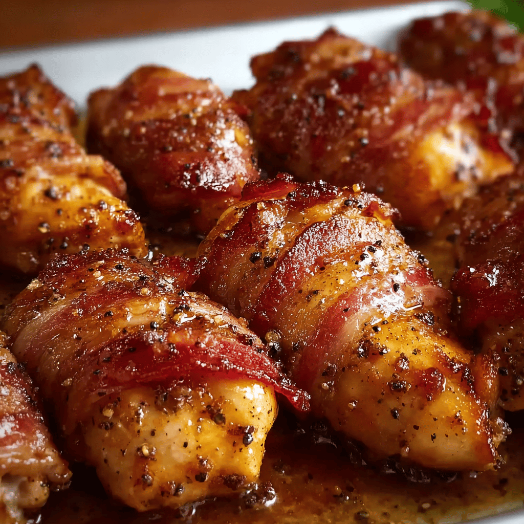 Bacon Brown Sugar Chicken Tenders