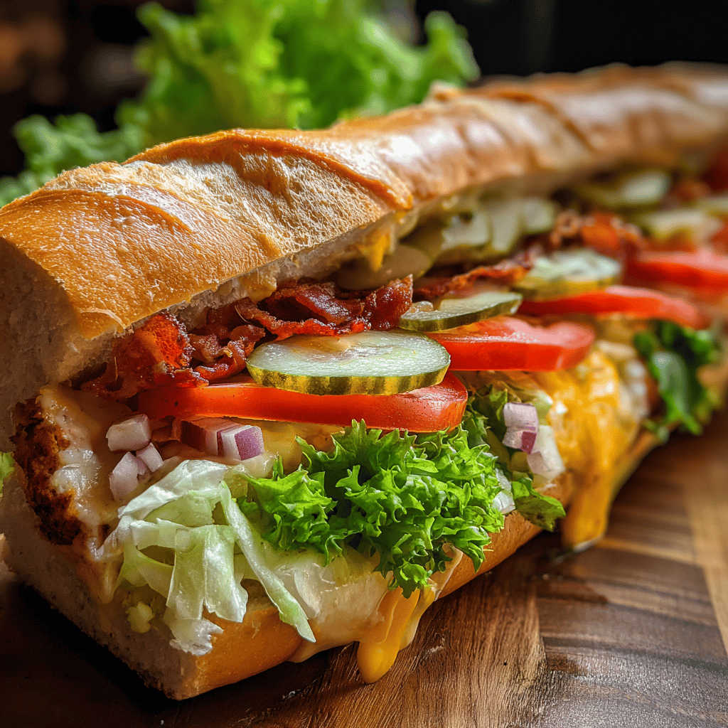 How to Make the Ultimate Bacon-Cheese Stuffed Overload Sub
