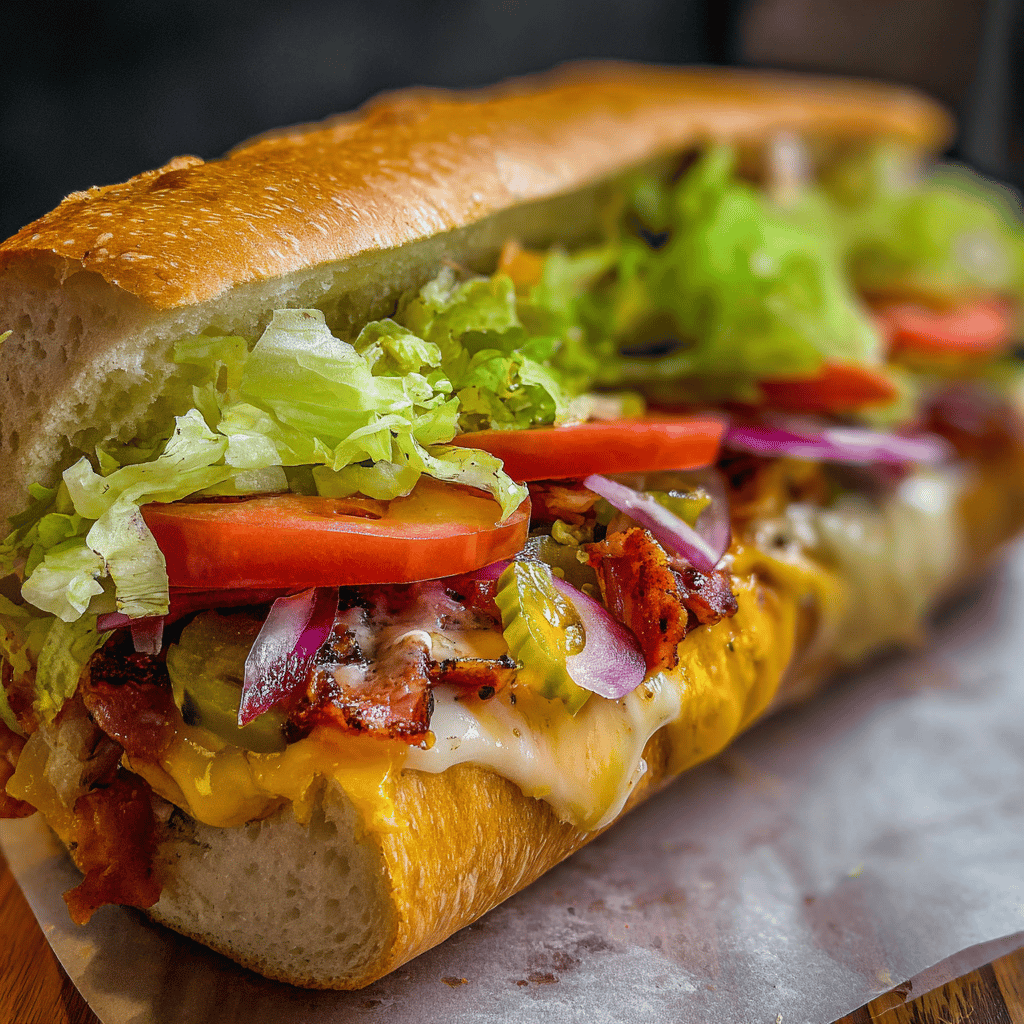 How to Make the Ultimate Bacon-Cheese Stuffed Overload Sub