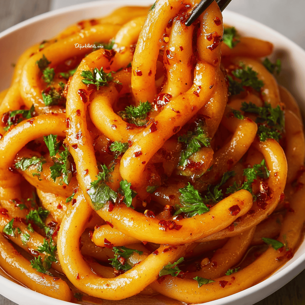 Spicy Potato Noodles: A Delicious and Easy Recipe