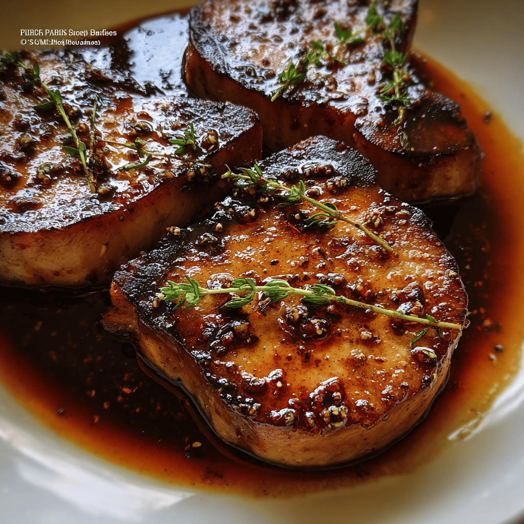 Bourbon Molasses Glazed Pork Chops: Easy 45-Minute Restaurant Recipe