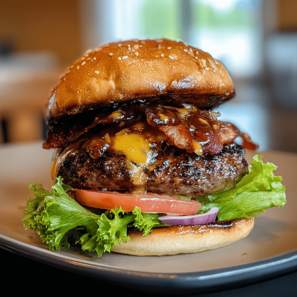 My Guide to Crafting a Double-Decker Ghost Pepper Bacon Burger with Smoky BBQ Glaze
