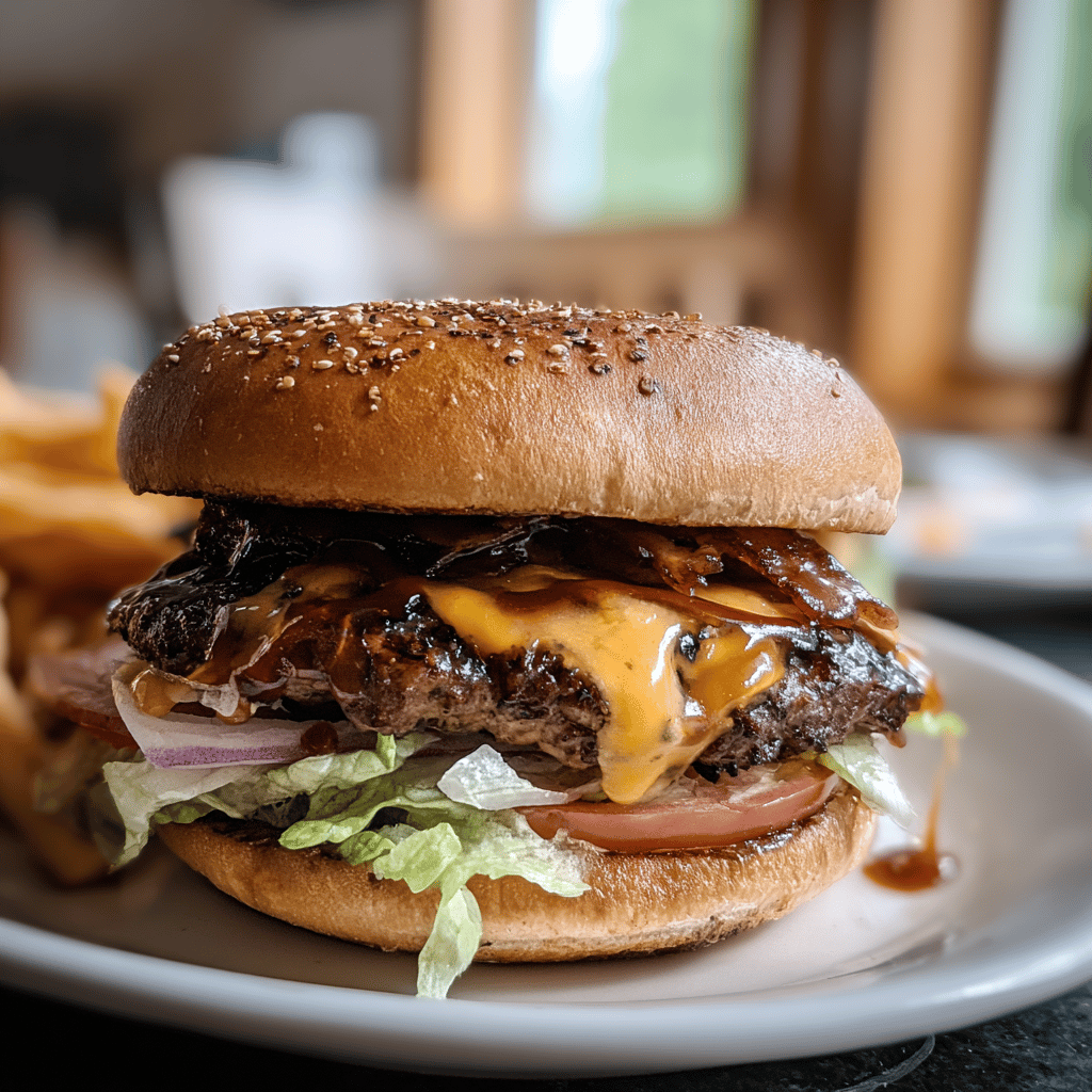My Guide to Crafting a Double-Decker Ghost Pepper Bacon Burger with Smoky BBQ Glaze