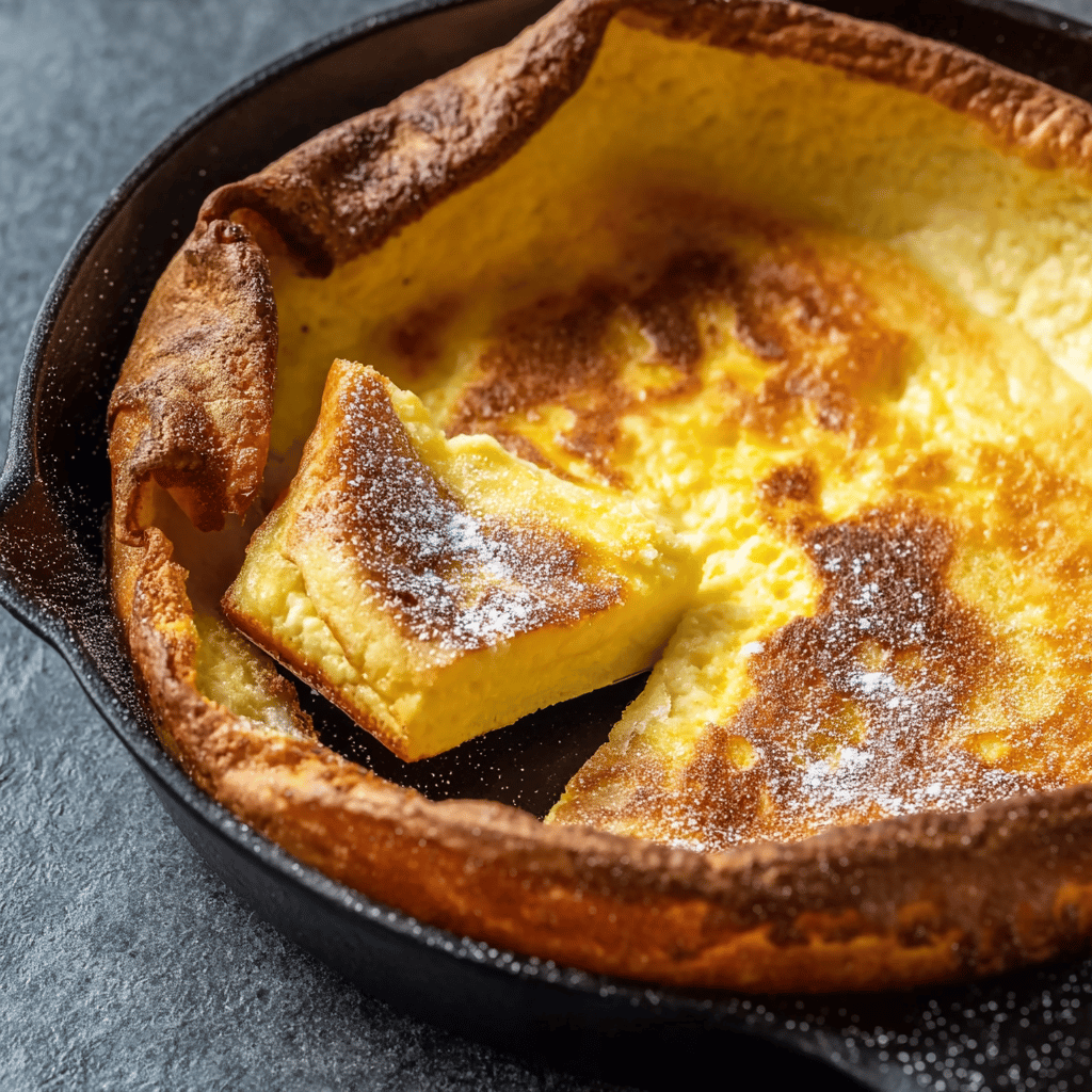 Easy Baked German Pancake