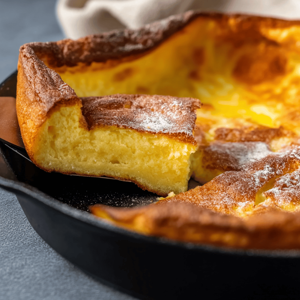 Easy Baked German Pancake