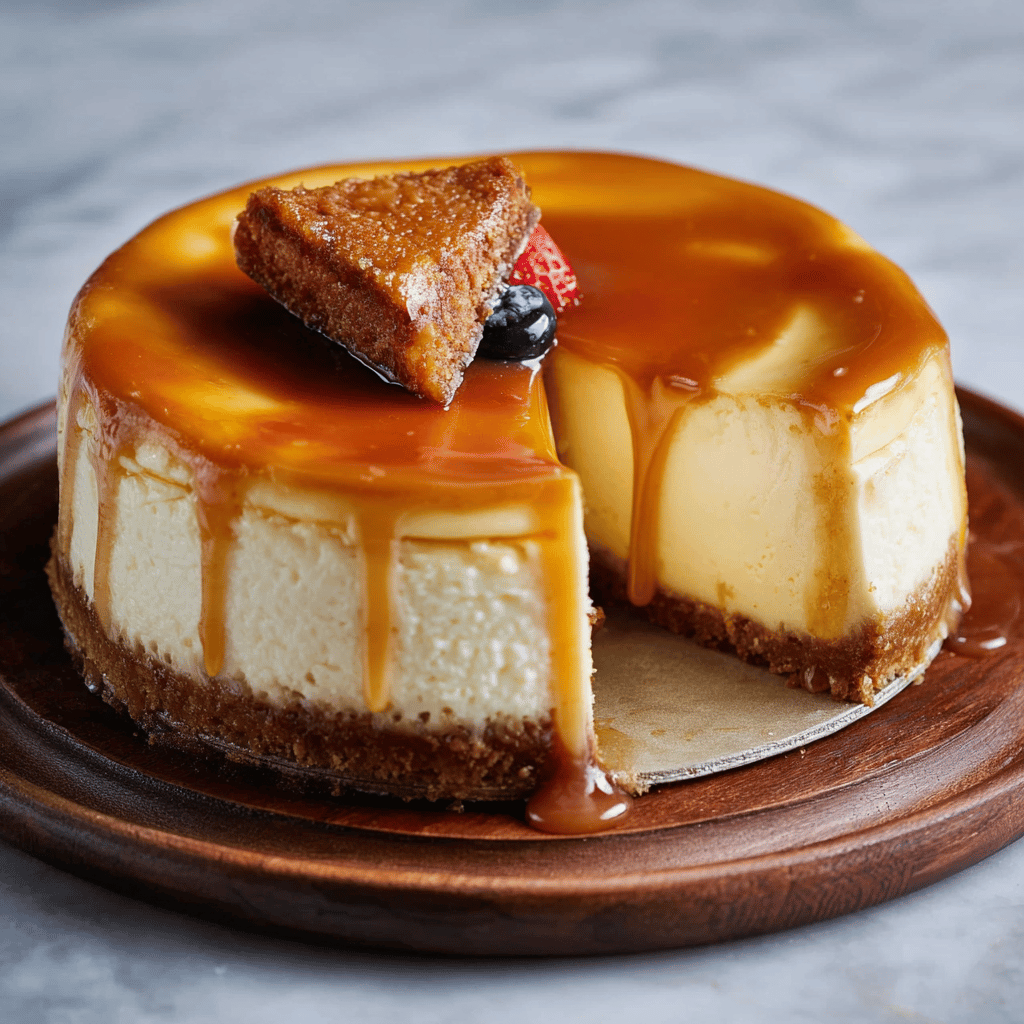 Tall and Creamy New York-Style Cheesecake