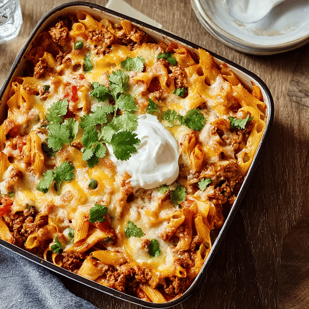 Cheesy Taco Pasta Bake: An Amazing Ultimate Recipe