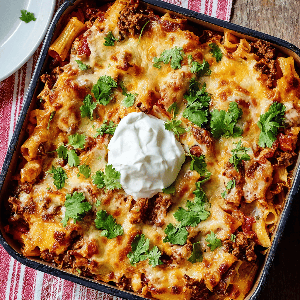 Cheesy Taco Pasta Bake: An Amazing Ultimate Recipe