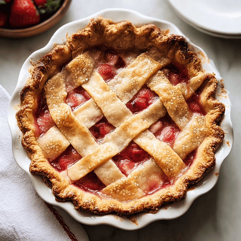 Strawberry Rhubarb Pie: An Amazing Ultimate Recipe