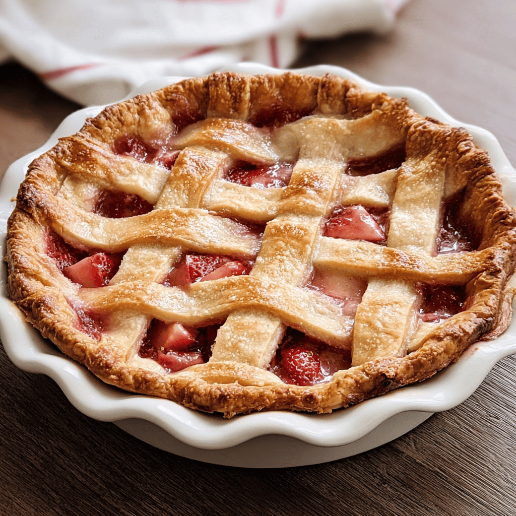 Strawberry Rhubarb Pie: An Amazing Ultimate Recipe