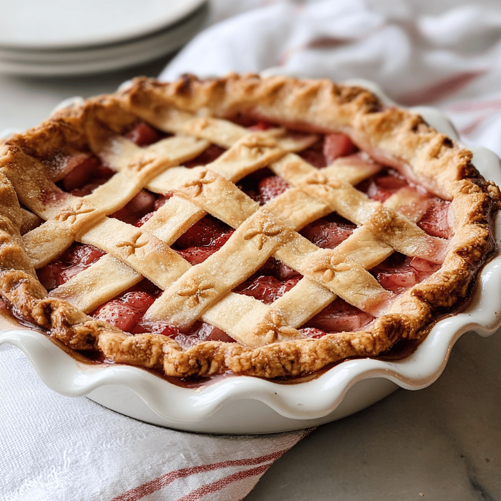Strawberry Rhubarb Pie: An Amazing Ultimate Recipe