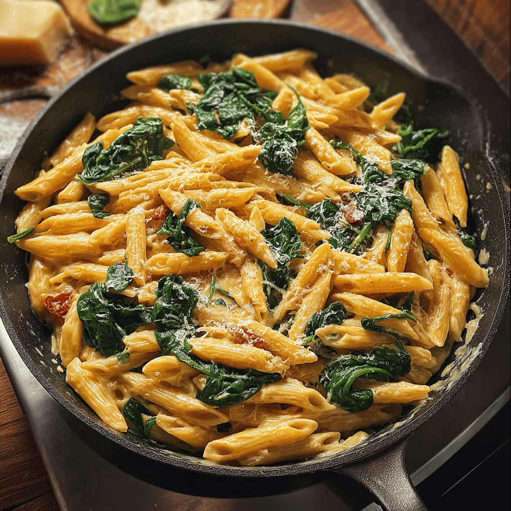 Spinach Tomato Pasta: A Delicious and Healthy Recipe