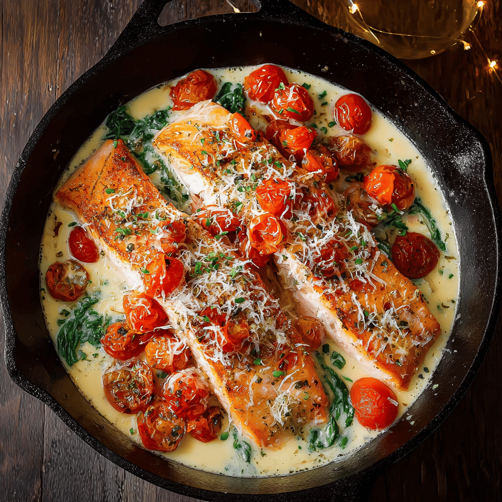 Creamy Tuscan Salmon: The Ultimate Recipe for a Delicious Dinner