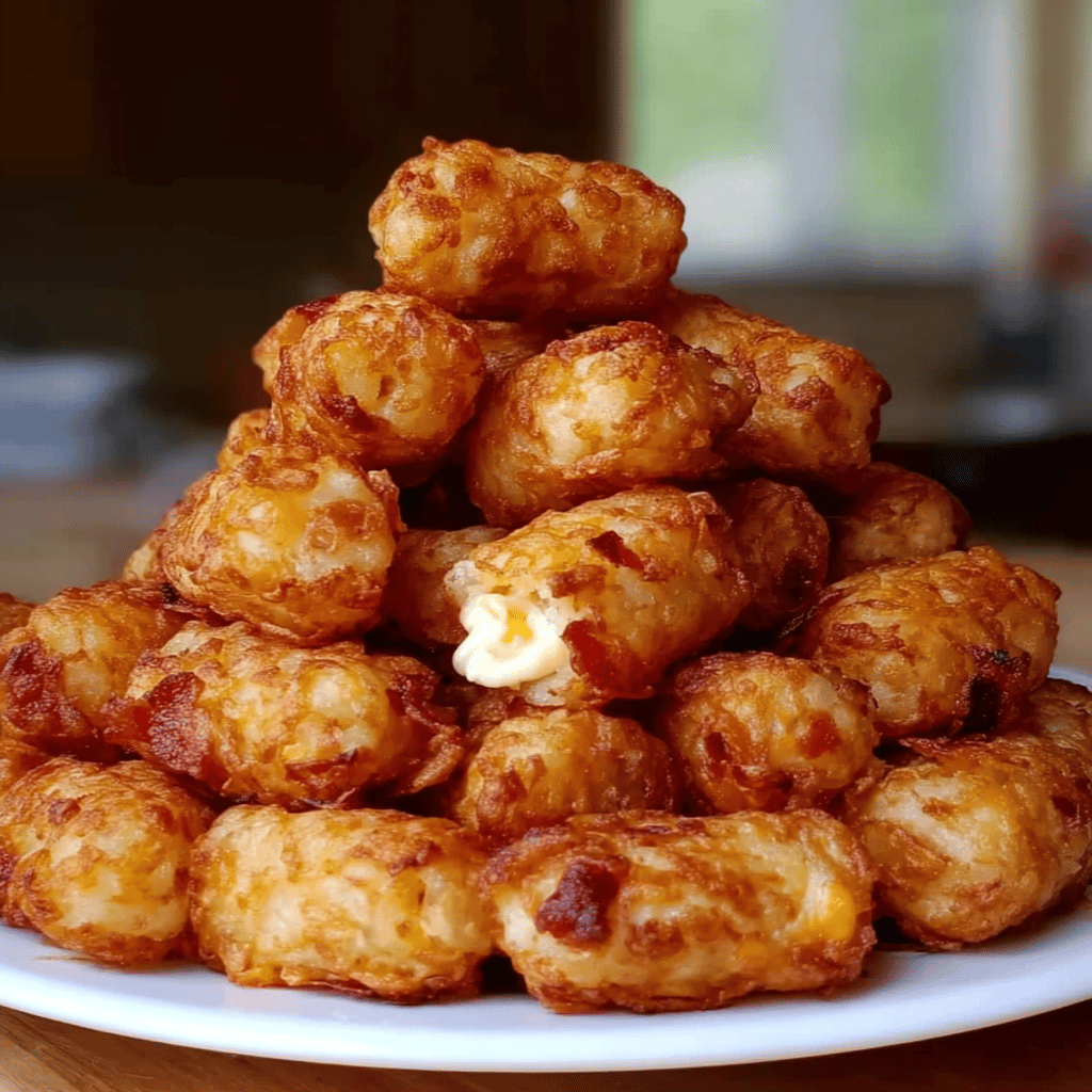 Crispy Cheese Potato Bites Recipe