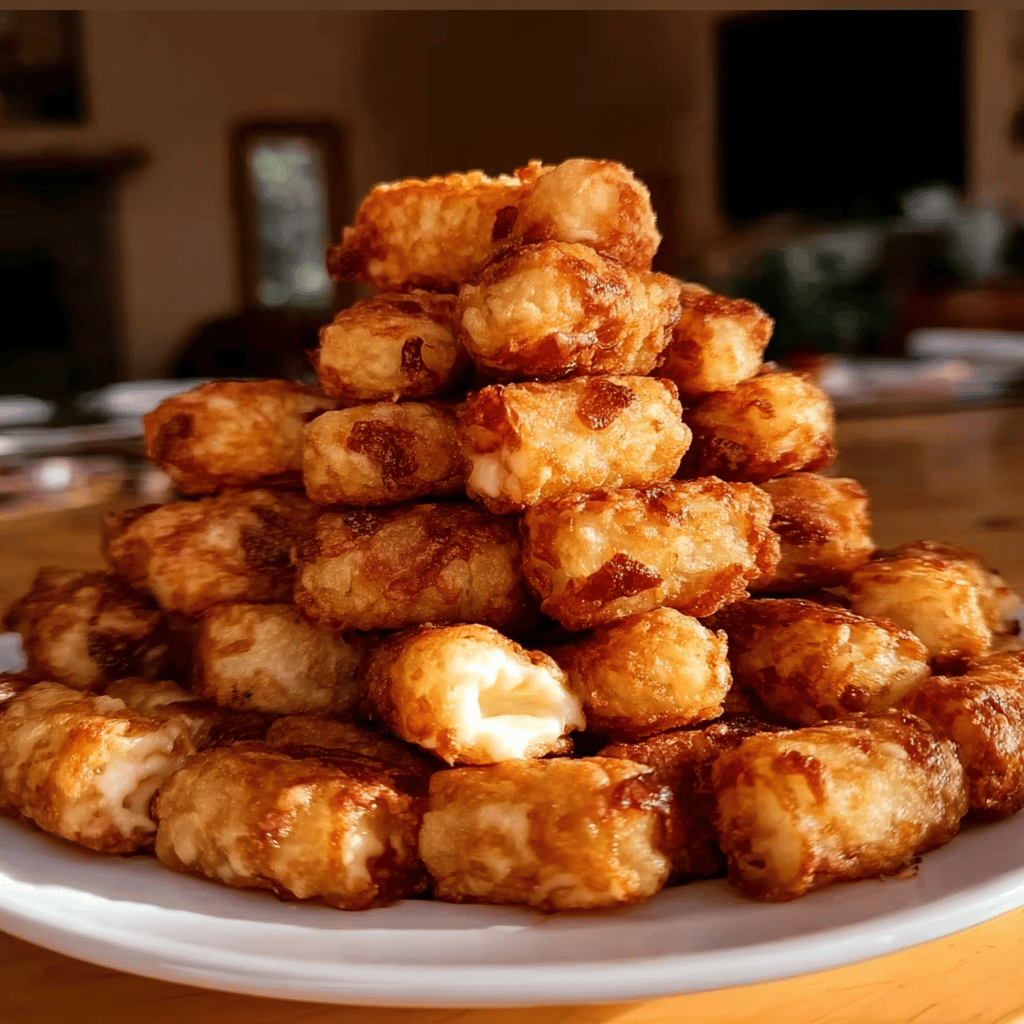 Crispy Cheese Potato Bites Recipe