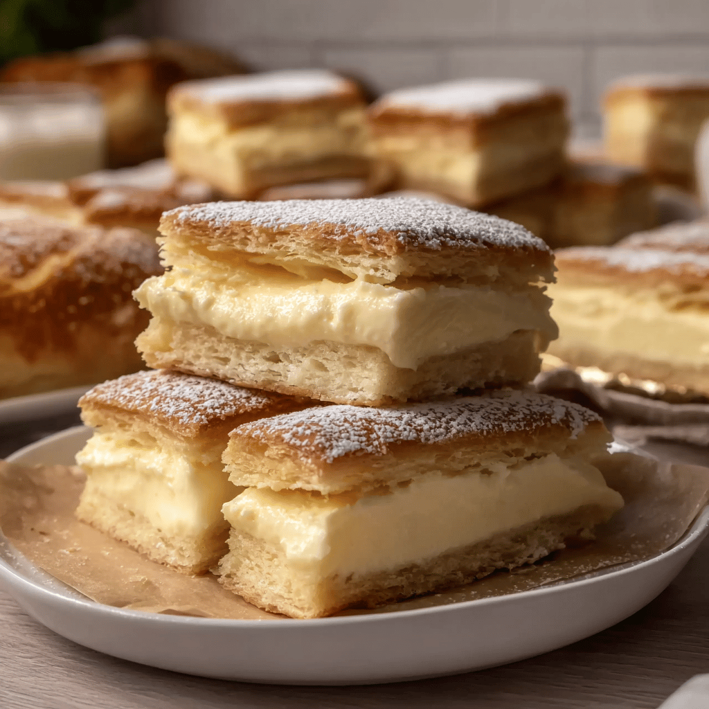 Cream Cheese Custard Bars