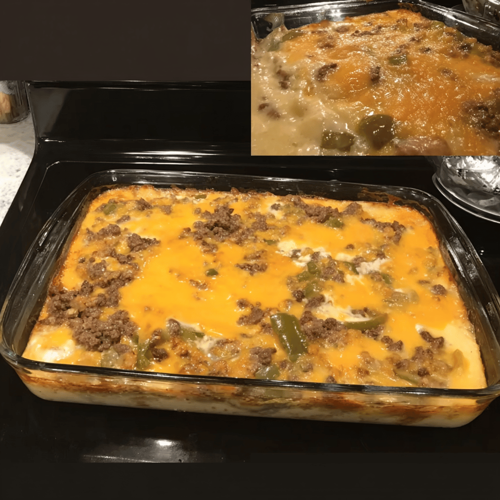 Cheesy Hissy Fit Dip (with Ground Beef)