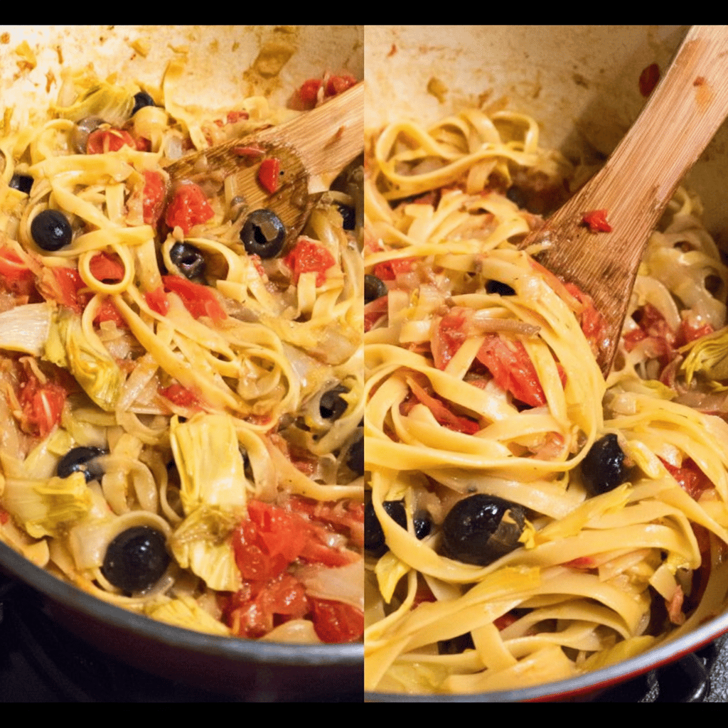 One Pot Mediterranean Pasta
