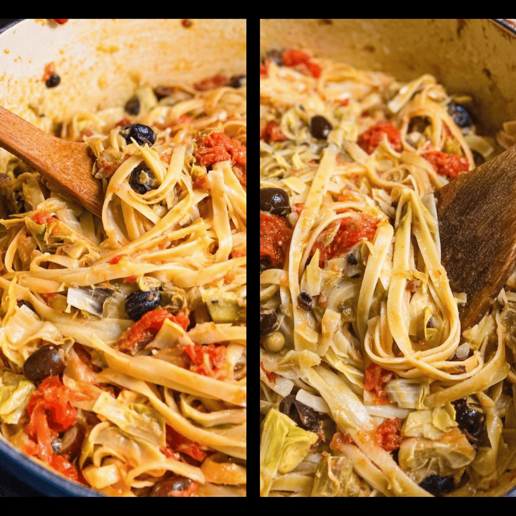 One Pot Mediterranean Pasta