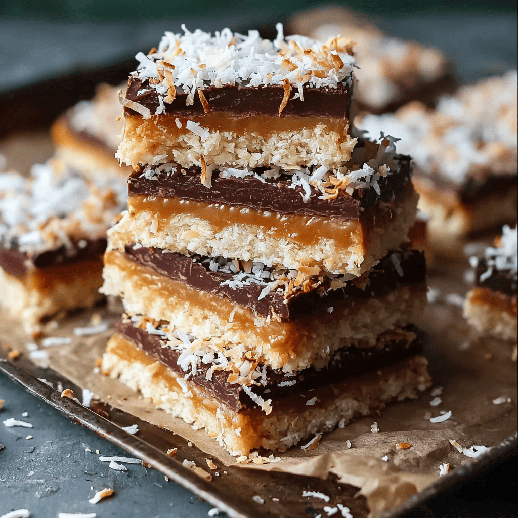 Easy No-Wine Rice Krispie Coconut Bars Recipe