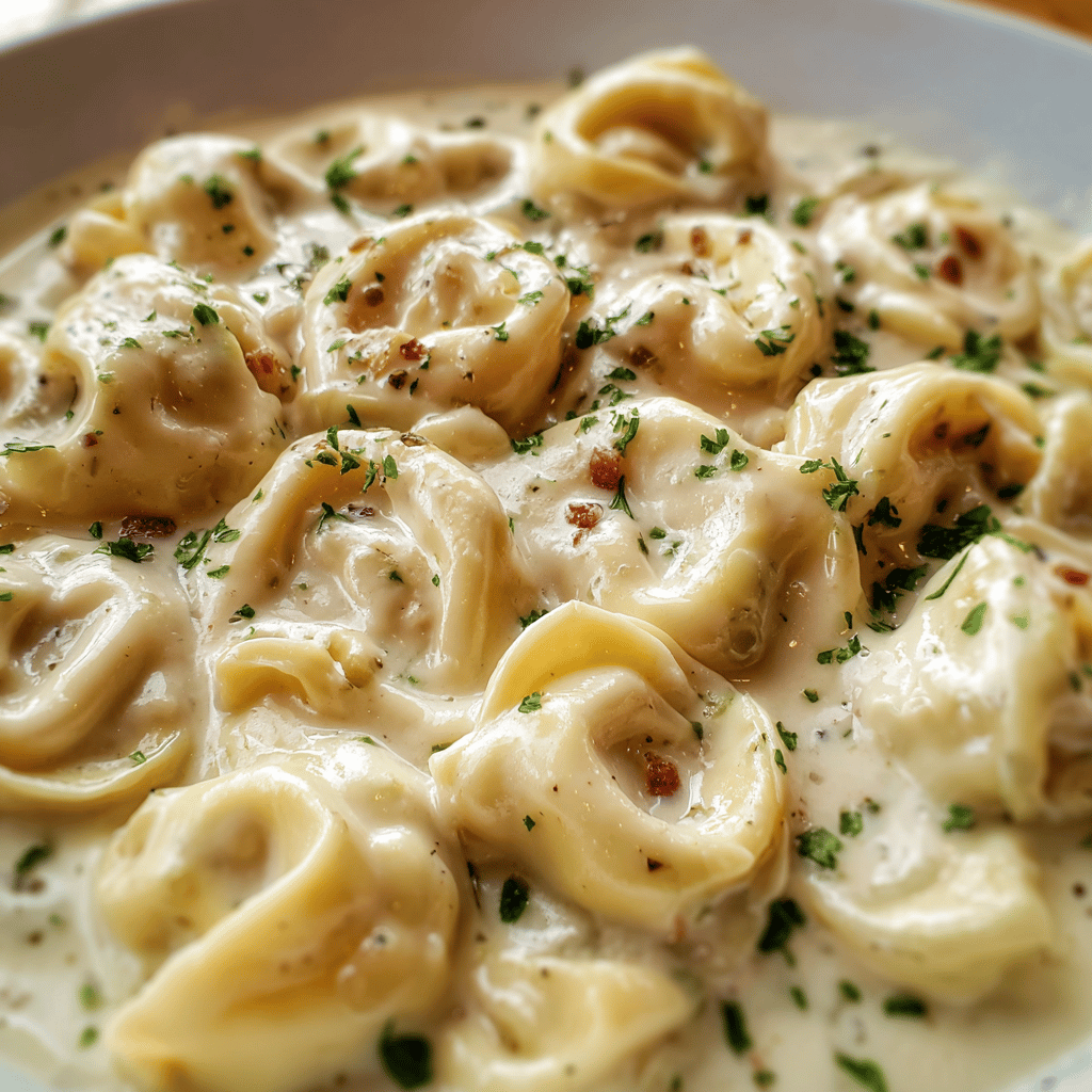 Creamy Tortellini Carbonara – A Rich, Comforting Pasta Dinner