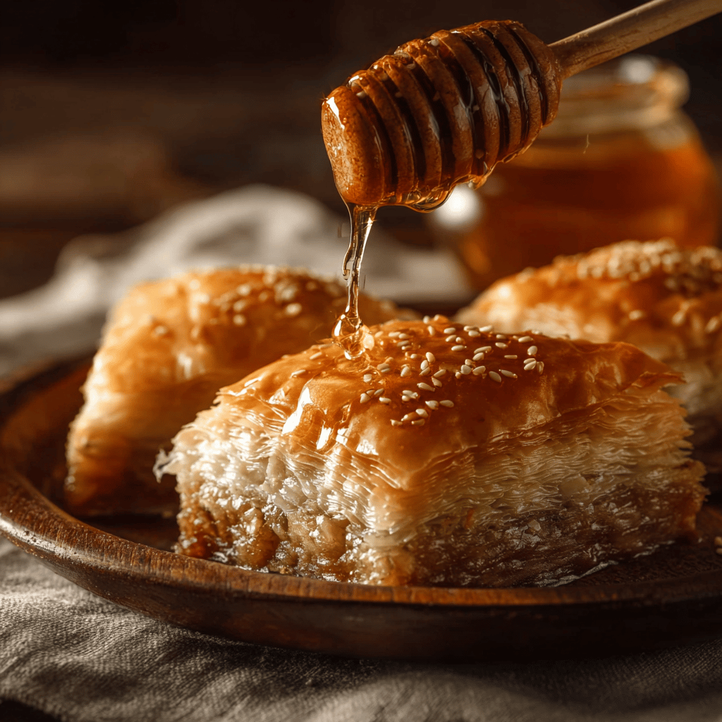 Golden Greek Honey Pie