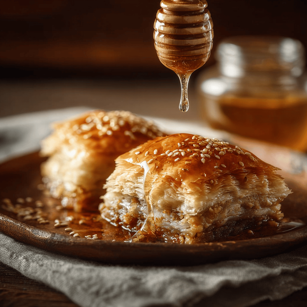 Golden Greek Honey Pie