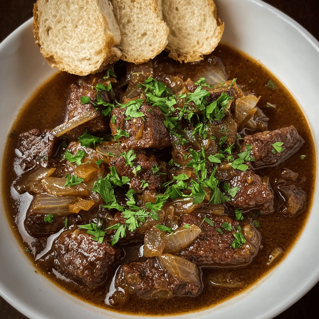 French Onion Beef Short Rib Sou