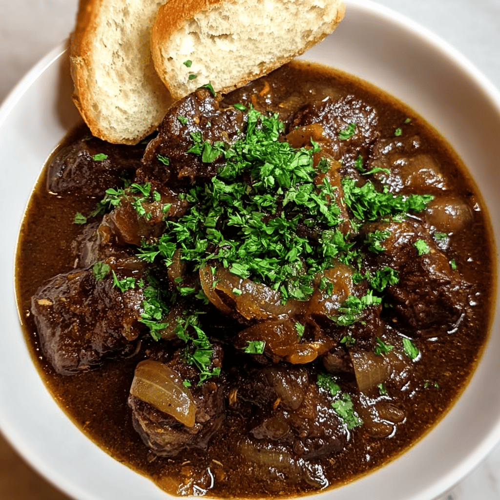 French Onion Beef Short Rib Sou